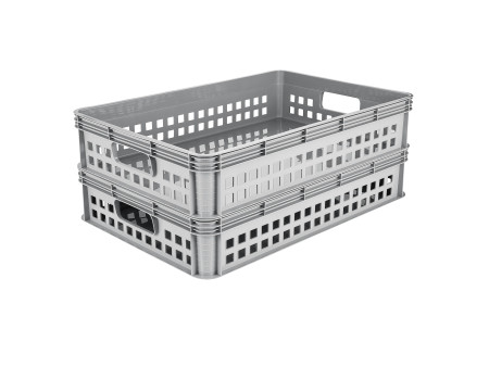keeeper Corbeille de rangement 'robert', nordic-grey