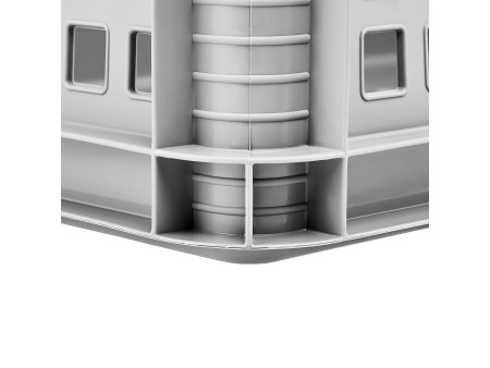 keeeper Corbeille de rangement 'robert', nordic-grey