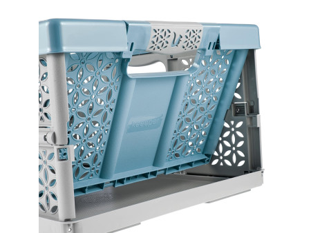 keeeper Caisse de rangement pliante 'lea', 32 L, nordic-blue