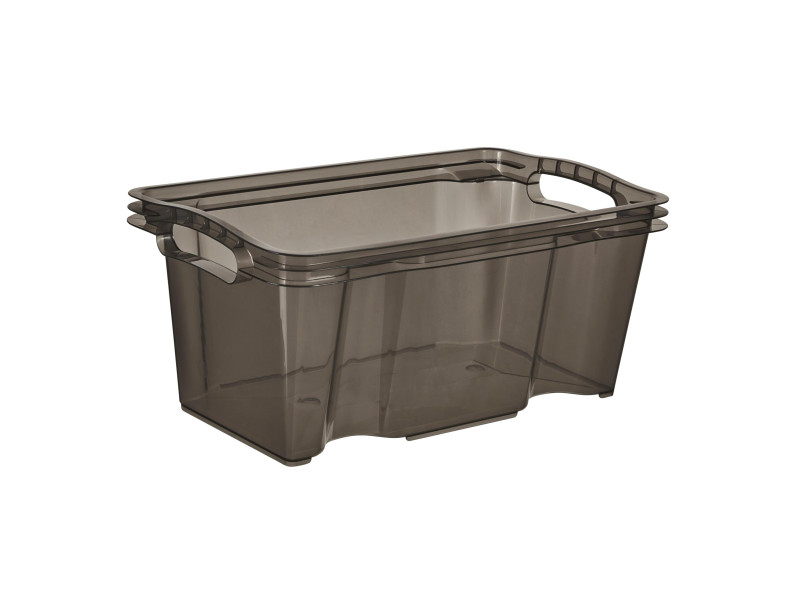 keeeper Boîte de rangement 'franz', 6,5 litres, crystal-grey