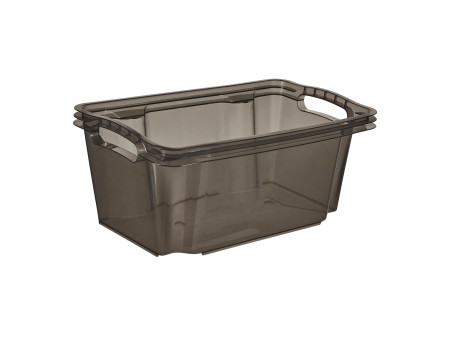 keeeper Boîte de rangement 'franz', 6,5 litres, crystal-grey
