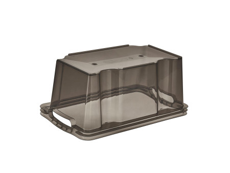 keeeper Boîte de rangement 'franz', 6,5 litres, crystal-grey
