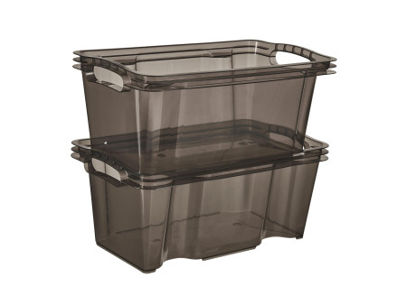 keeeper Boîte de rangement 'franz', 6,5 litres, crystal-grey