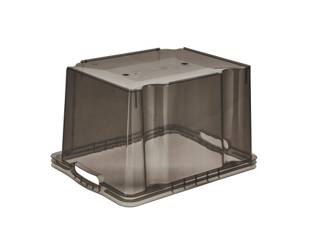 keeeper Boîte de rangement 'franz' 13,5 litres, crystal-grey