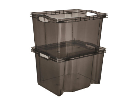 keeeper Boîte de rangement 'franz' 13,5 litres, crystal-grey
