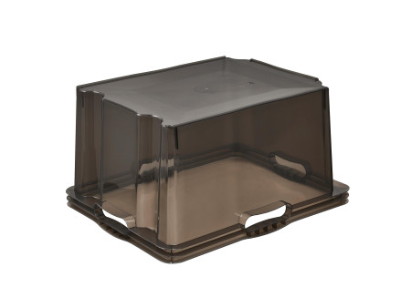 keeeper Boîte de rangement 'franz', 24 litres, crystal-grey