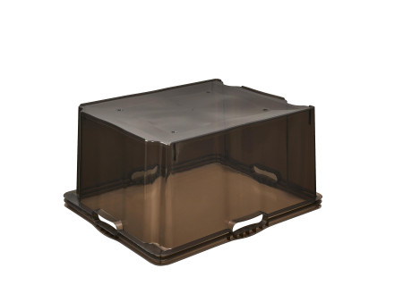 keeeper Boîte de rangement 'franz', 44 litres, crystal-grey