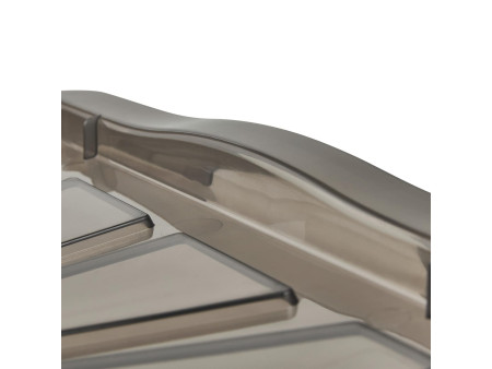 keeeper Couvercle 'franziska' pour Multi-Box M, crystal-grey