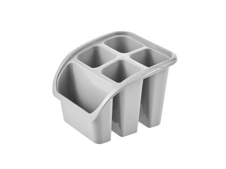 keeeper Egouttoir à couverts pino, PP, nordic-grey