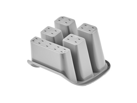 keeeper Egouttoir à couverts pino, PP, nordic-grey