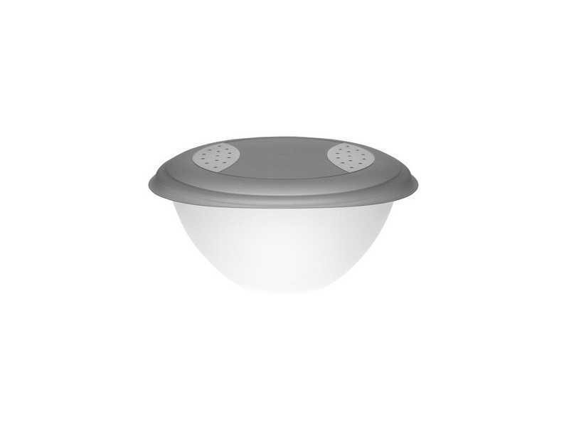 keeeper Saladier 'sandra', avec couvercle, 6,0 litres, gris