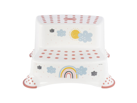 keeeper kids Marchepied 'igor Rainbow', deux niveaux, blanc