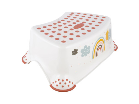 keeeper kids Marchepied 'tomek Rainbow', blanc