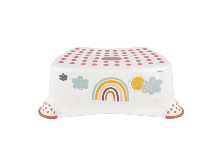 keeeper kids Marchepied 'tomek Rainbow', blanc