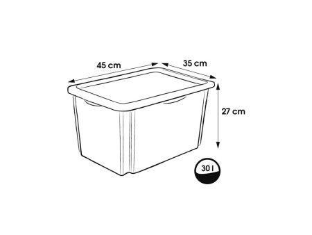 keeeper Boîte de rangement karolina 'Bambi', 30 litres