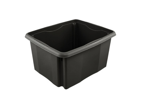 keeeper Boîte de rangement 'emil eco', 24 litres, graphite