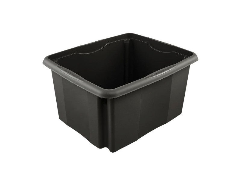 keeeper Boîte de rangement 'emil eco', 24 litres, graphite