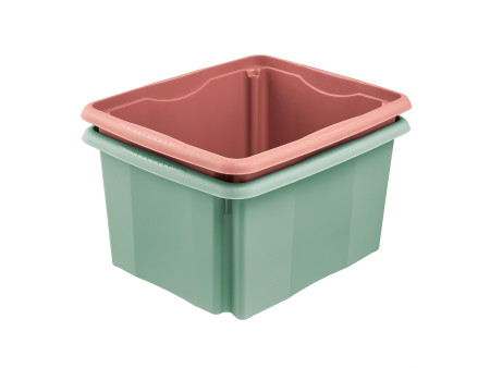 keeeper Boîte de rangement 'emil', 24 litres, nordic-green