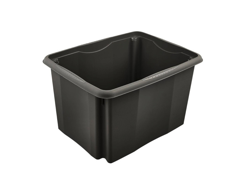 keeeper Boîte de rangement 'emil eco', 30 litres, graphite