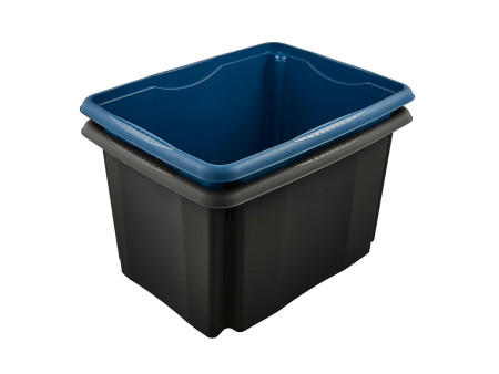 keeeper Boîte de rangement 'emil eco', 30 litres, graphite