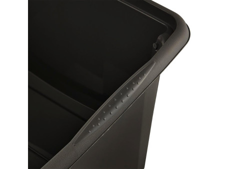 keeeper Boîte de rangement 'emil eco', 30 litres, graphite