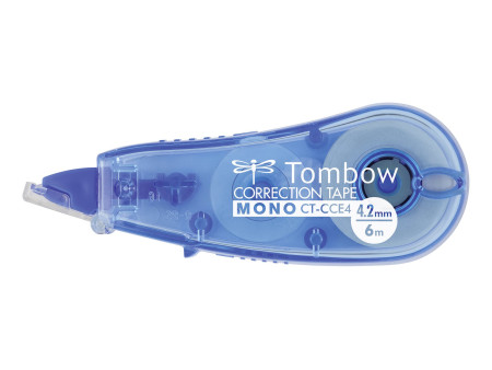 TOMBOW Roller de correction MONO CT-CCE4, 4,2 mm x 6 m, bleu