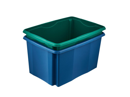 keeeper Boîte de rangement 'emil', 45 litres, eco-blue
