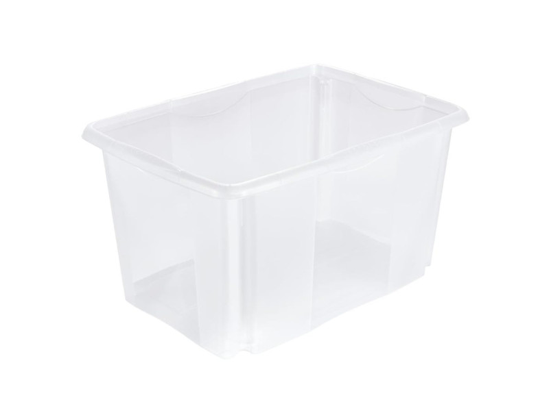 keeeper Boîte de rangement 'emil', 45 litres, transparent
