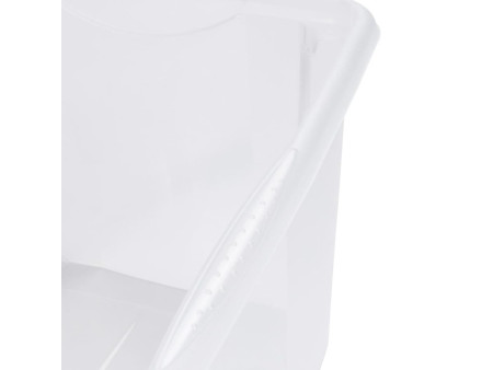 keeeper Boîte de rangement 'emil', 45 litres, transparent