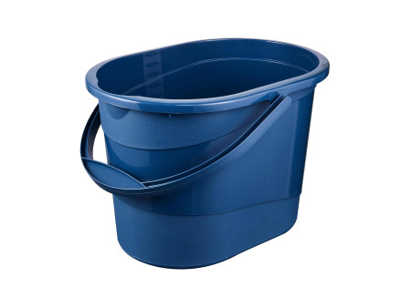 keeeper Seau à déchets bio 'elsa eco', 13 litres, eco-blue
