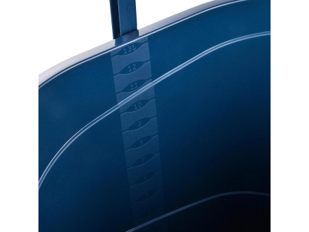 keeeper Seau à déchets bio 'elsa eco', 13 litres, eco-blue
