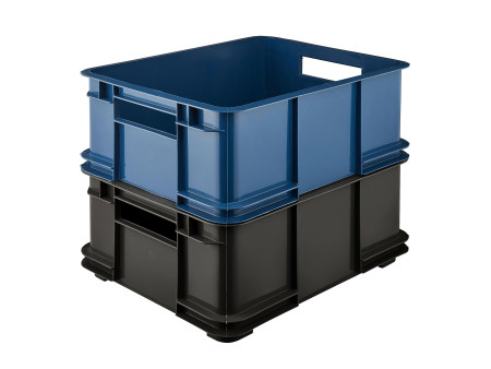 keeeper Caisse de rangement Euro-Box L 'bruno eco', graphite