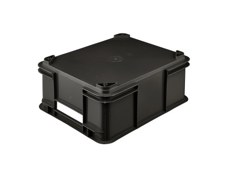 keeeper Caisse de rangement Euro-Box L 'bruno eco', graphite