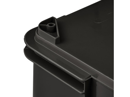 keeeper Caisse de rangement Euro-Box L 'bruno eco', graphite