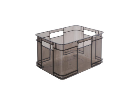 keeeper Caisse de rangement Euro-Box L 'bruno', gris