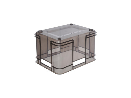 keeeper Caisse de rangement Euro-Box L 'bruno', gris