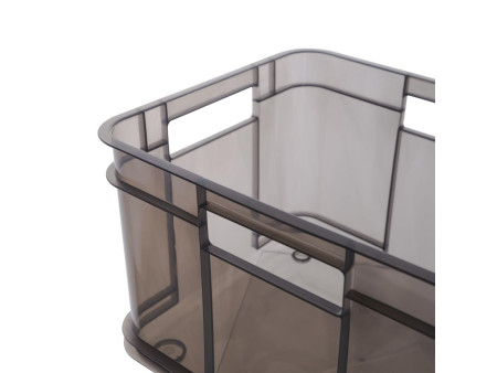 keeeper Caisse de rangement Euro-Box L 'bruno', gris
