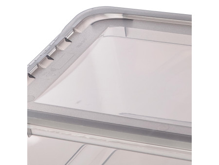 keeeper Set de boîtes de rangement 'bea', 4x 5,6 L, gris