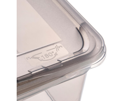 keeeper Set de boîtes de rangement 'bea', 3x 11 L, gris