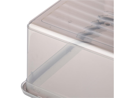 keeeper Set de boîtes de rangement 'bea', 3x 18 L, gris