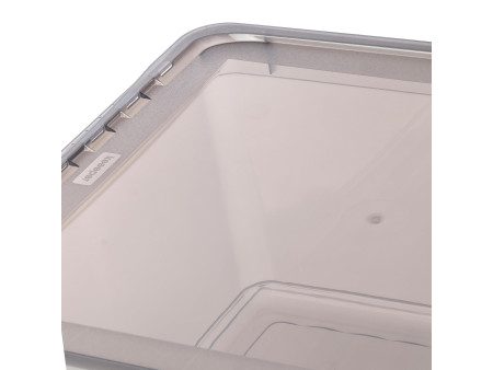 keeeper Set de boîtes de rangement 'bea', 3x 18 L, gris