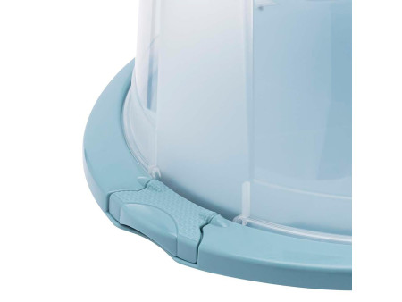 keeeper Cloche à gâteau 'ricardo', rond, nordic-blue