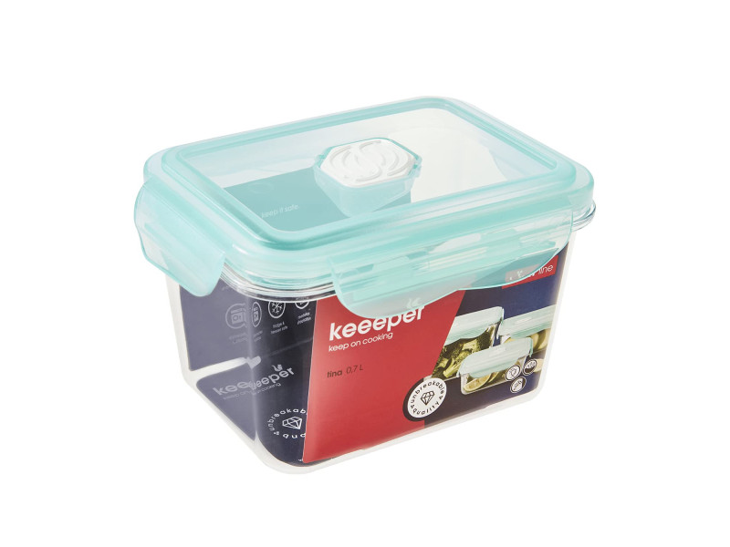 keeeper Boîte de conservation 'tina', avec clip, 0,70 L
