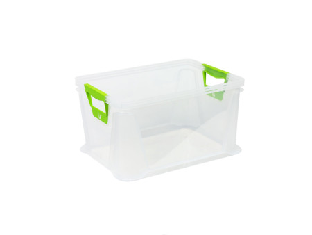 keeeper Boîte de rangement 'luis', 20 litres, transparent