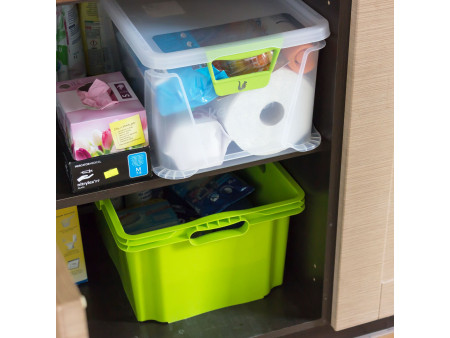 keeeper Boîte de rangement 'luis', 20 litres, transparent