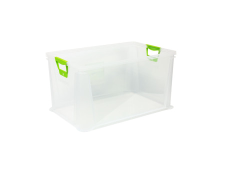 keeeper Boîte de rangement 'luis', 64 litres, transparent