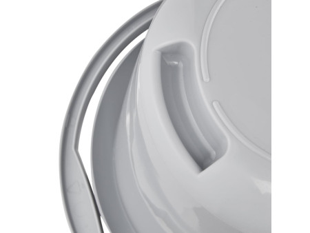 keeeper Seau 'mika eco', rond, 5 litres, stone grey