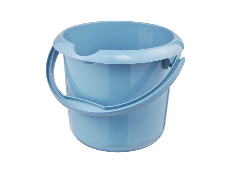 keeeper Seau 'mika eco', rond, 5 litres, sky blue