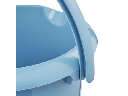 keeeper Seau 'mika eco', rond, 5 litres, sky blue