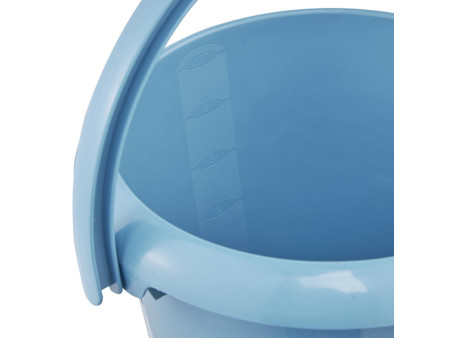 keeeper Seau 'mika eco', rond, 5 litres, sky blue
